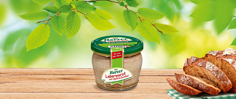 Harzer Leberwurst Apfel-Zwiebel